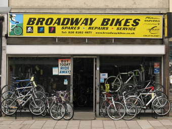 Broadway Bikes a friendly family run bicycle shop in NW9